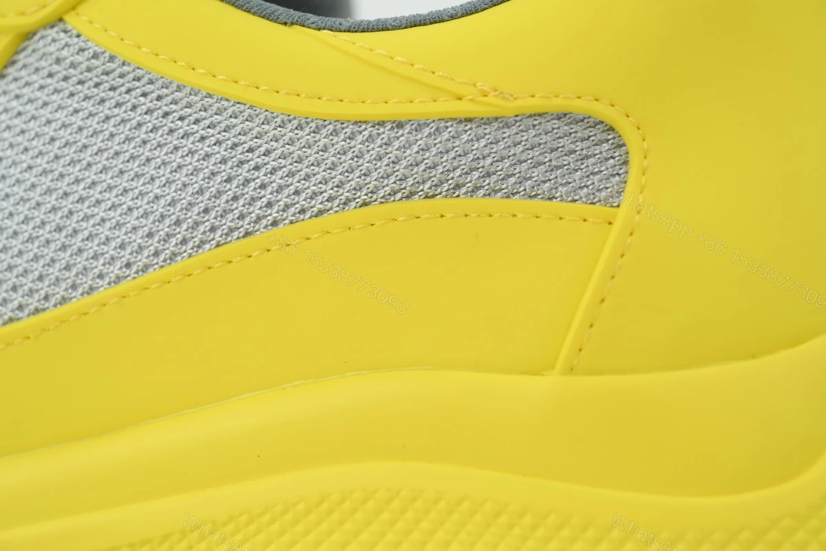 View 2 of Prada Sneakers Rubber Yellow