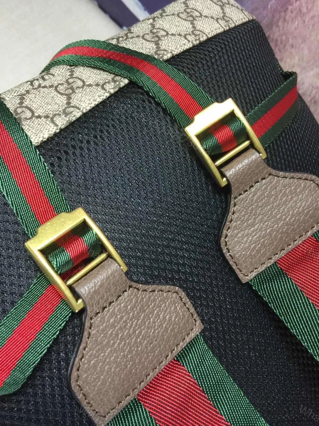 View 4 of Gucci Ophidia cloth backpack