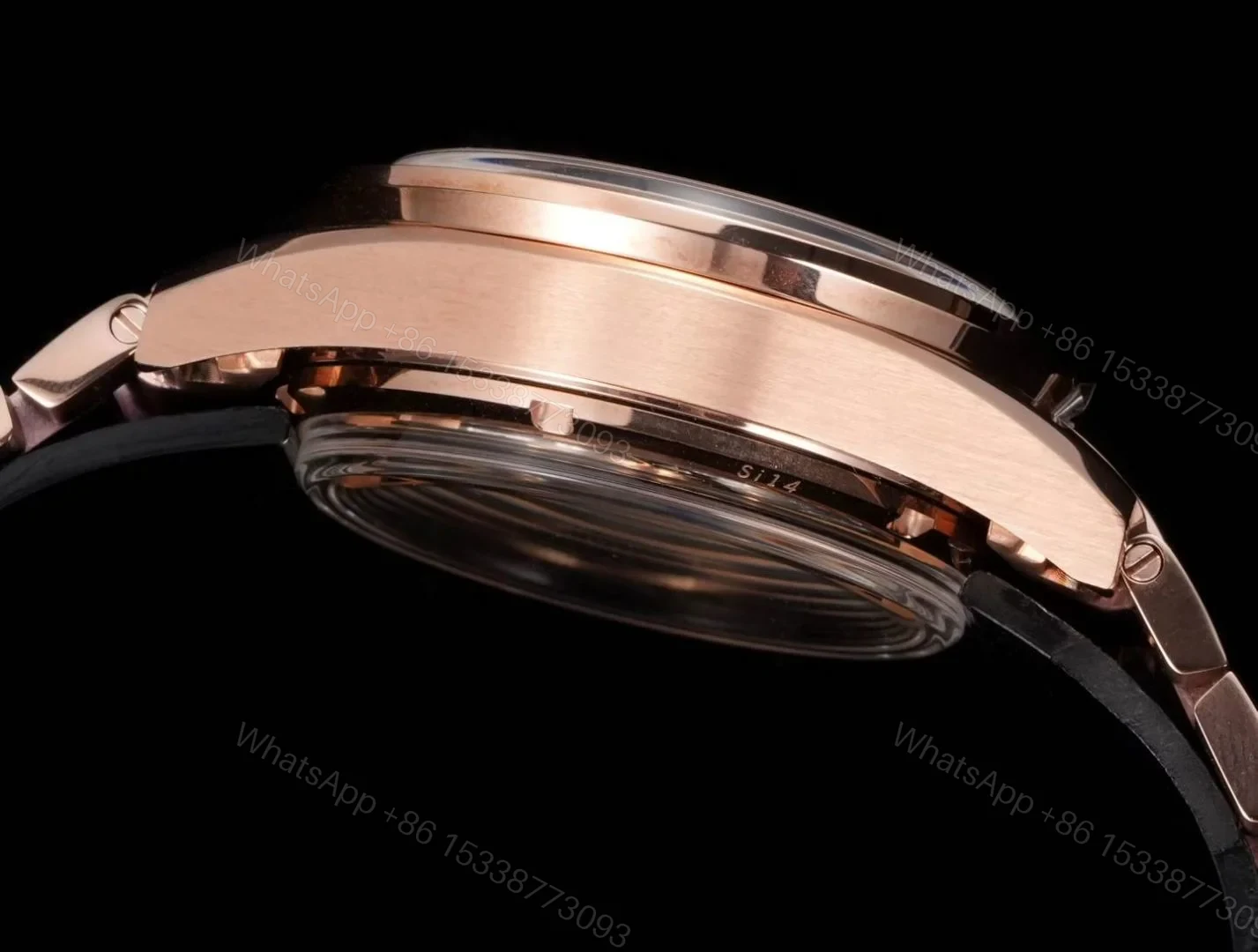 View 7 of Omega Speedmaster Chronoscope 43MM Rose Gold White Dial Premium Bracelet Watch 329.51.44.51.01.002