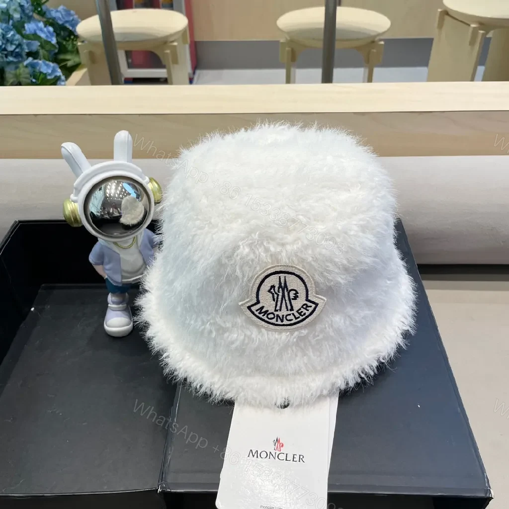 View 4 of Fuzzy Knit Visor Hat – Soft Warmth, Urban Luxe Style
