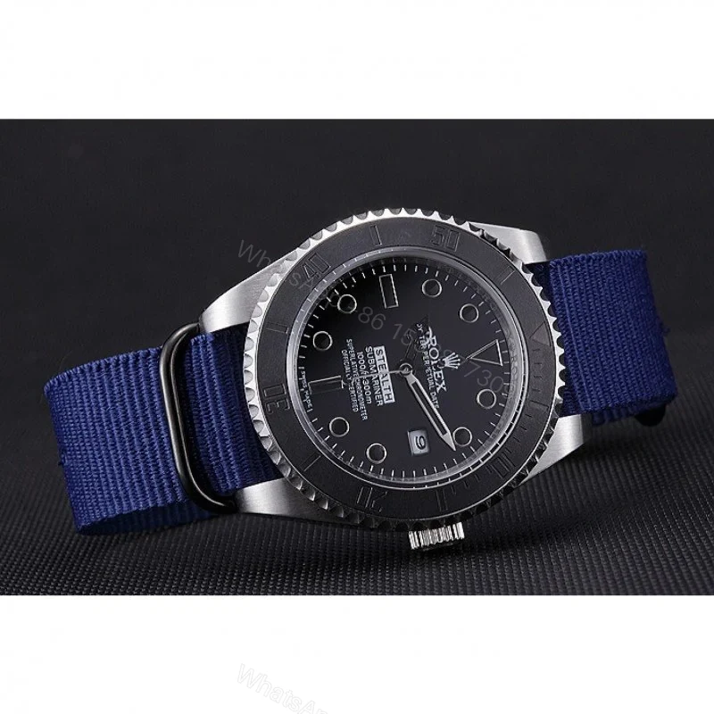 View 4 of Replica Rolex Submariner Blue Dial 621989