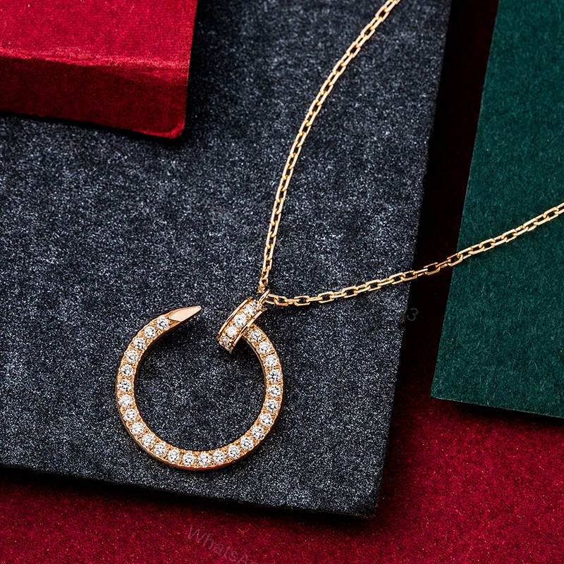 View 5 of Cartier Juste un Clou Necklace Full Diamonds
