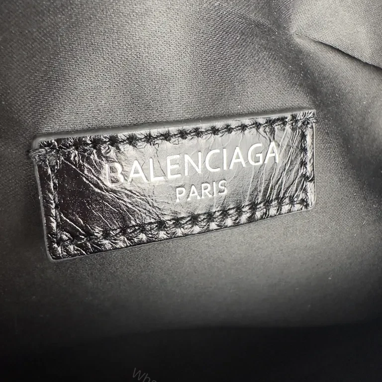 View 6 of Balenciaga Belt Bag: Black Leather, Compact Luxe Crossbody