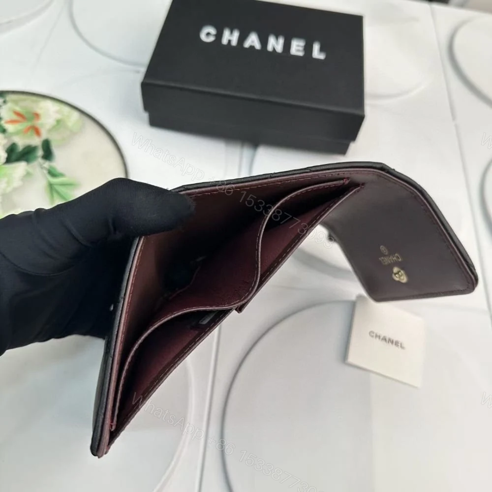 View 6 of Chanel 19 Flap Card Holder Black 11Cm AP1790 B04852 94305
