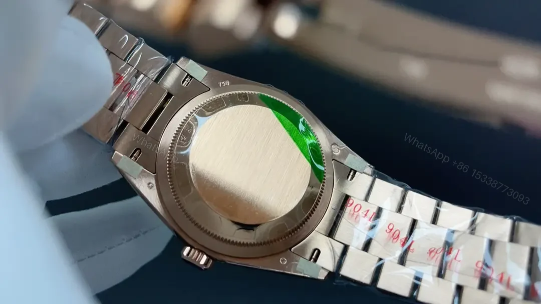 View 6 of Rolex Day-Date Violin Dial Vienna Philharmonic Green Edition Rose Gold Green Pattern Bracelet 36mm RLX-DD-VIO-GRN36