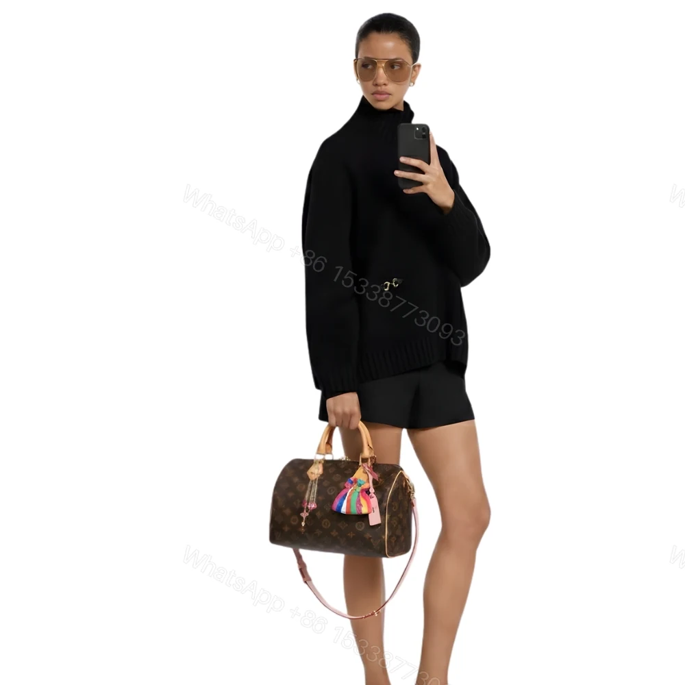 View 10 of Louis Vuitton Speedy Soft 30 Monogram Canvas Brown 30Cm M26498