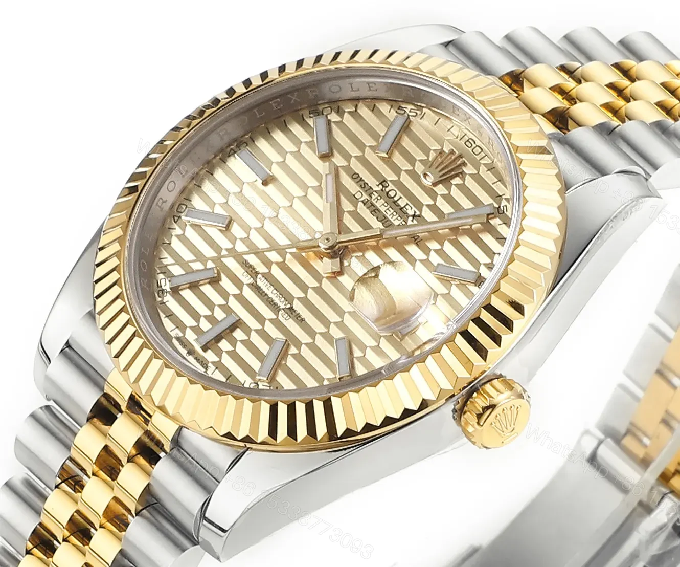 View 4 of KZ Factory Clean Factory DDF Classic Gold & Silver Watch 41mm