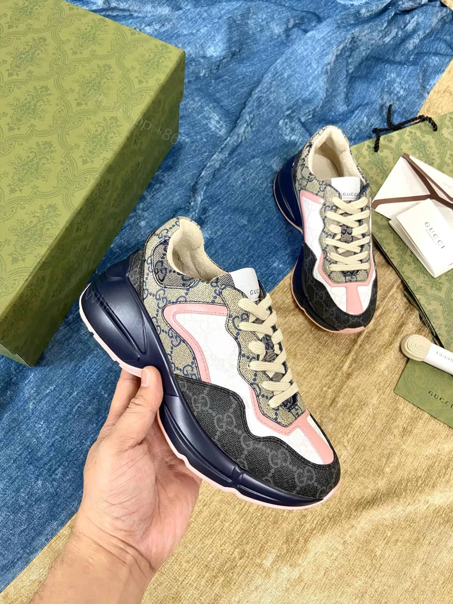 View 4 of Gucci GG Rhyton Sneaker – GC115