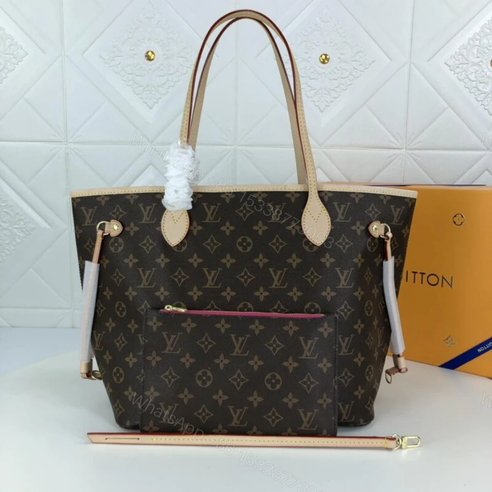 View 2 of Louis Vuitton Neverfull Pivoine GM Pink 40Cm M41180