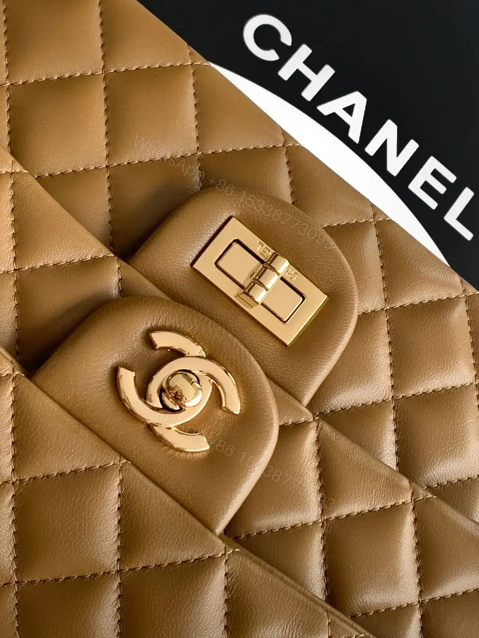 View 9 of Quilted Lambskin Flap Bag: Day-to-Night Luxury Chic
