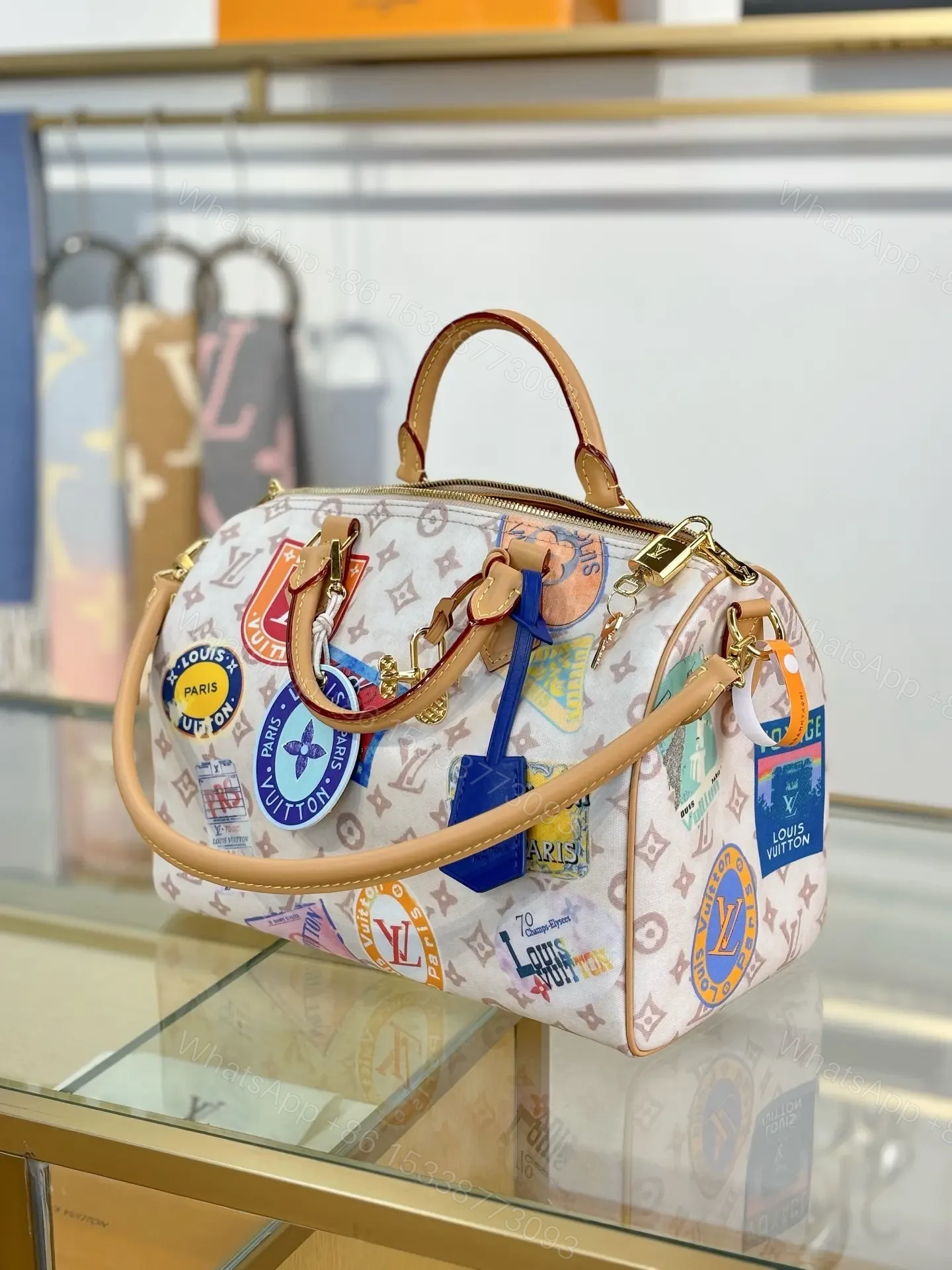 View 3 of Louis Vuitton Monogram Flight Mode Speedy Soft 30