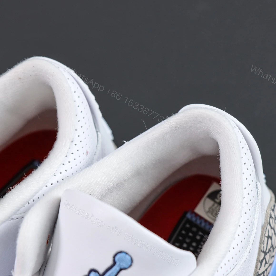 View 4 of AIR JORDAN 3 RETRO UNC(2020) Reps