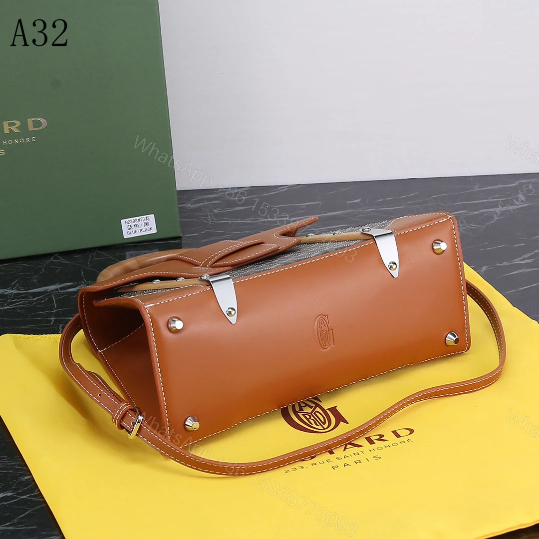 View 7 of GOYARD SAIGON PM BAG BLACK & TAN 20CM