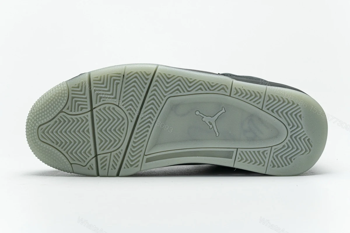 View 5 of Air Jordan 4 Retro KAWS Black 930155-001
