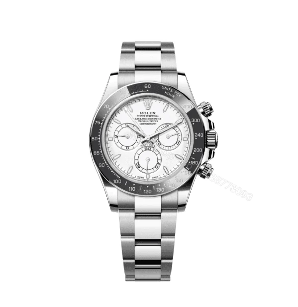 Supe Clone Rolex Daytona 126502 Stainless Steel Platinum Rolesium White Grand Feu Enamel Dial (2026) — view 1