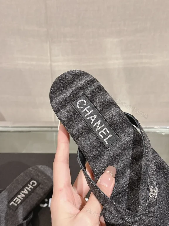 View 5 of Charcoal Textured Luxe Slides - Minimalist Chic Comfort