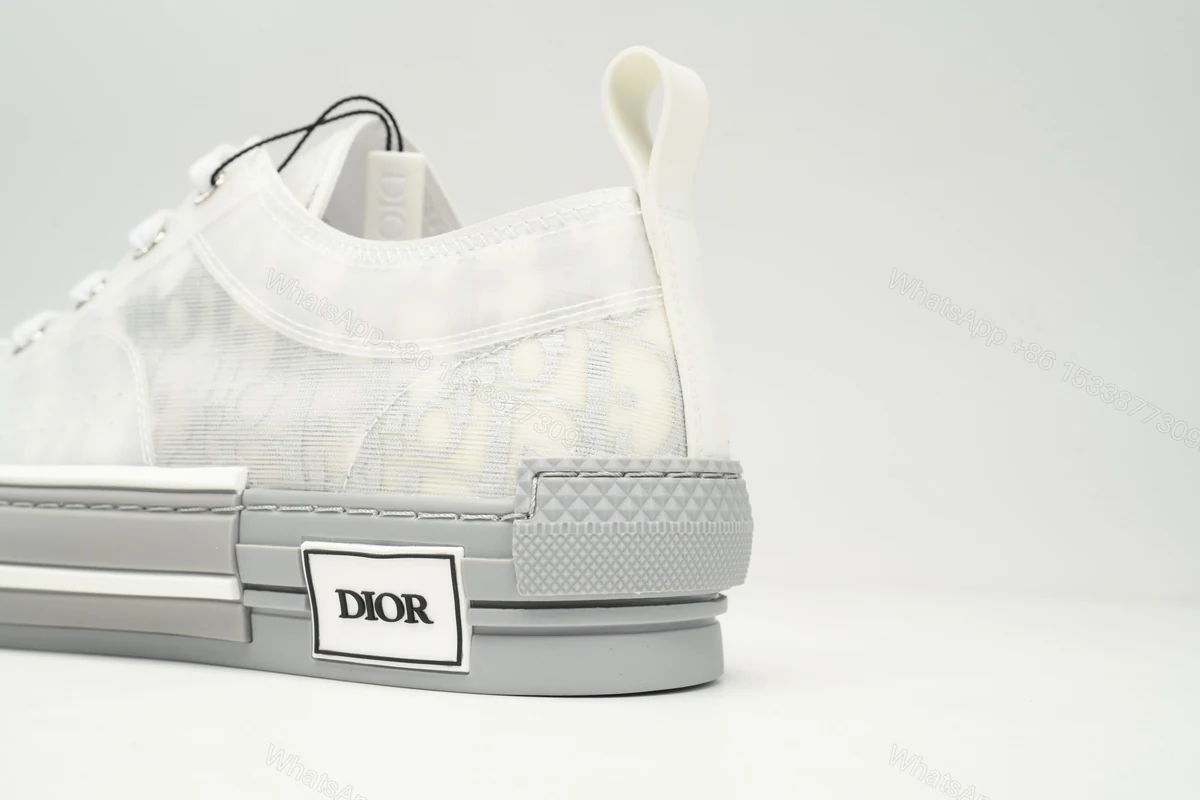 View 7 of 3SN272ZIR 16536 Dior B23 HT Oblique Low Rank Silver Gray