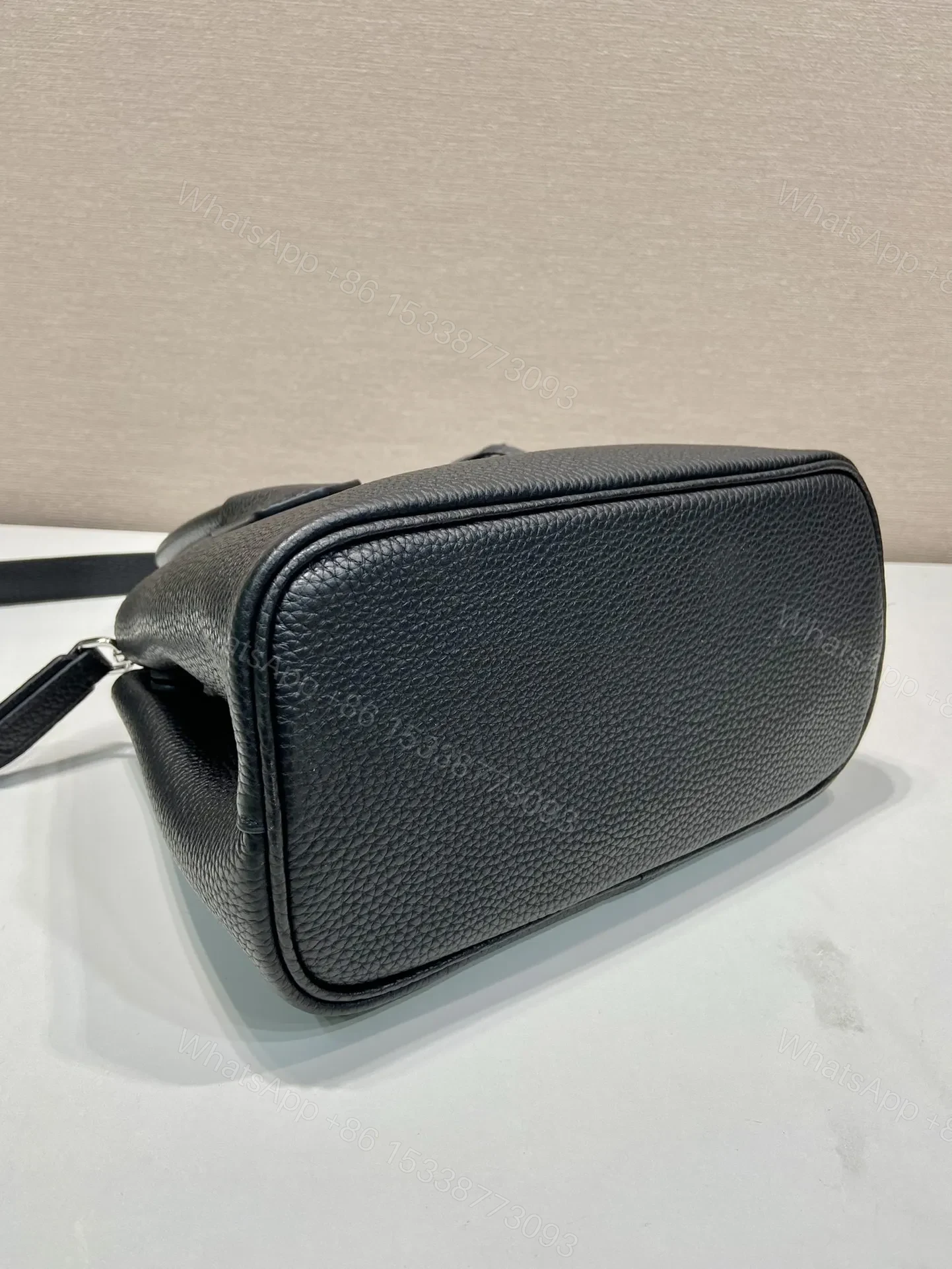 View 10 of Prada Small Prada Double Saffiano leather bag