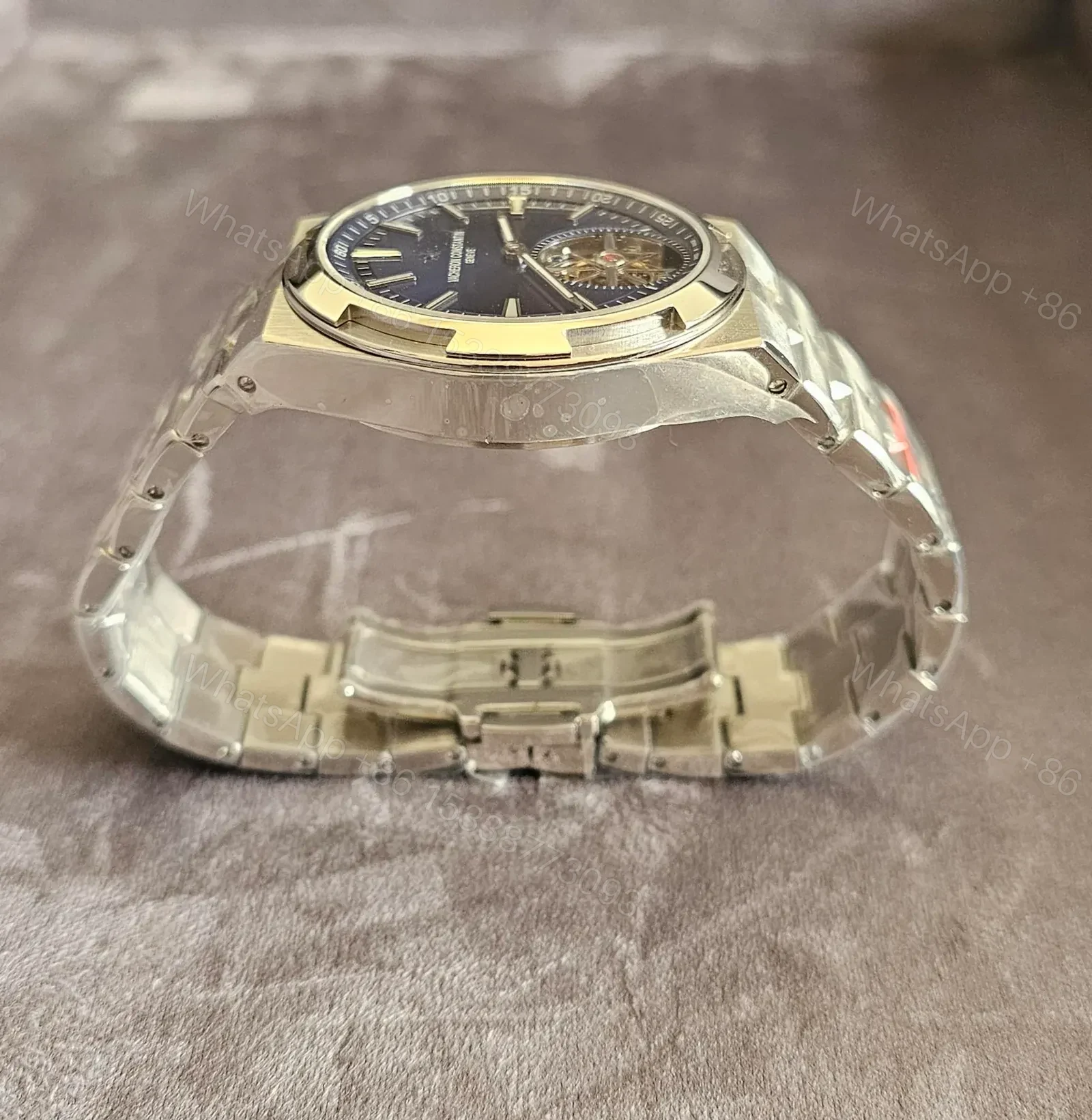 View 2 of Vacheron Constantin Overseas Tourbillon 6000V/110A-B544 Stainless Steel