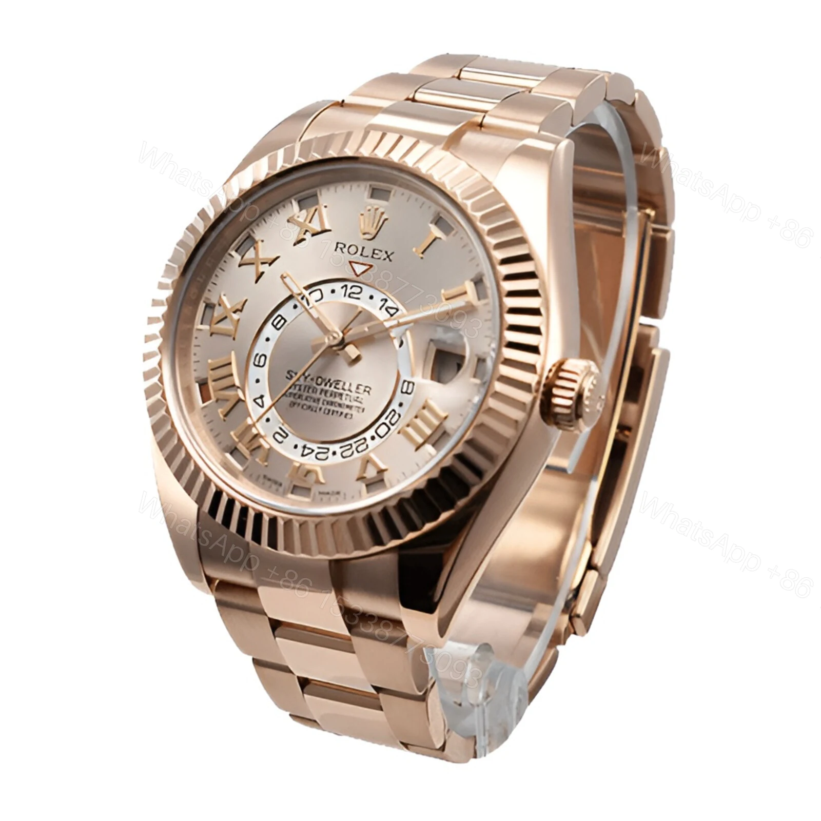 View 2 of Rolex 326935 Pink Gold Replica