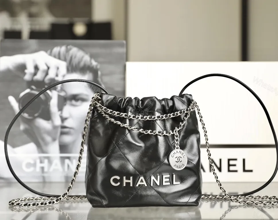 View 5 of Quilted Leather Shoulder Bag - Modern CHANEL-Inspired Luxury