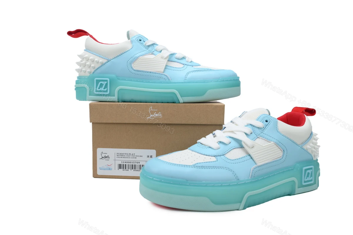 View 2 of Christian Louboutin Astroloubi 'Ice blue' 12400015709