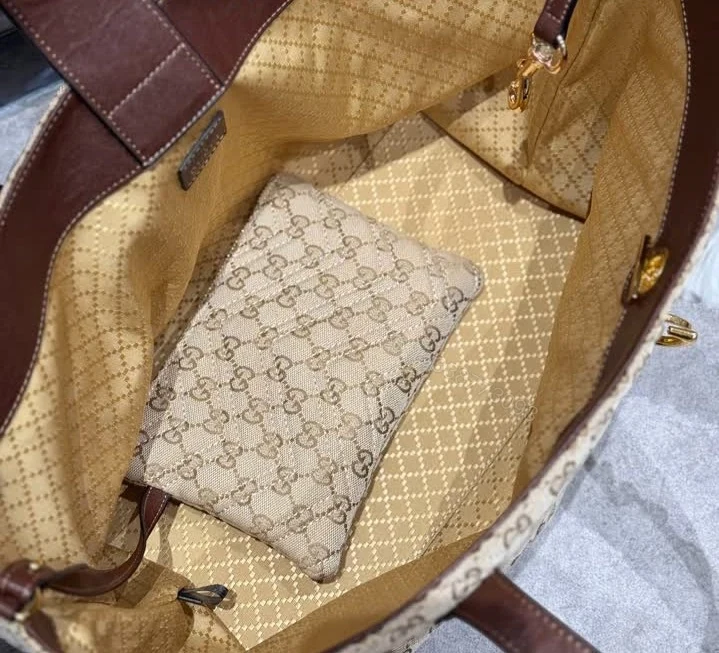 View 9 of Gucci AAAA GG Marmont Large Tote Bag 855392