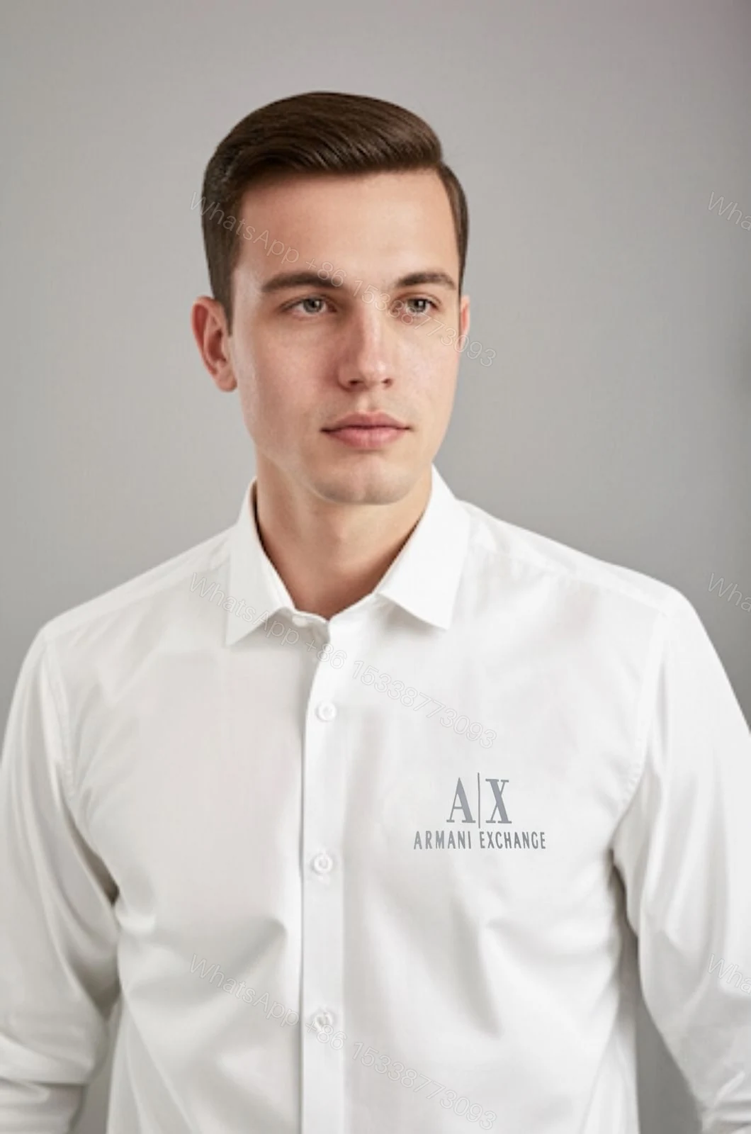 View 16 of First Copy Armani Exchange Premium Cotton Shirts