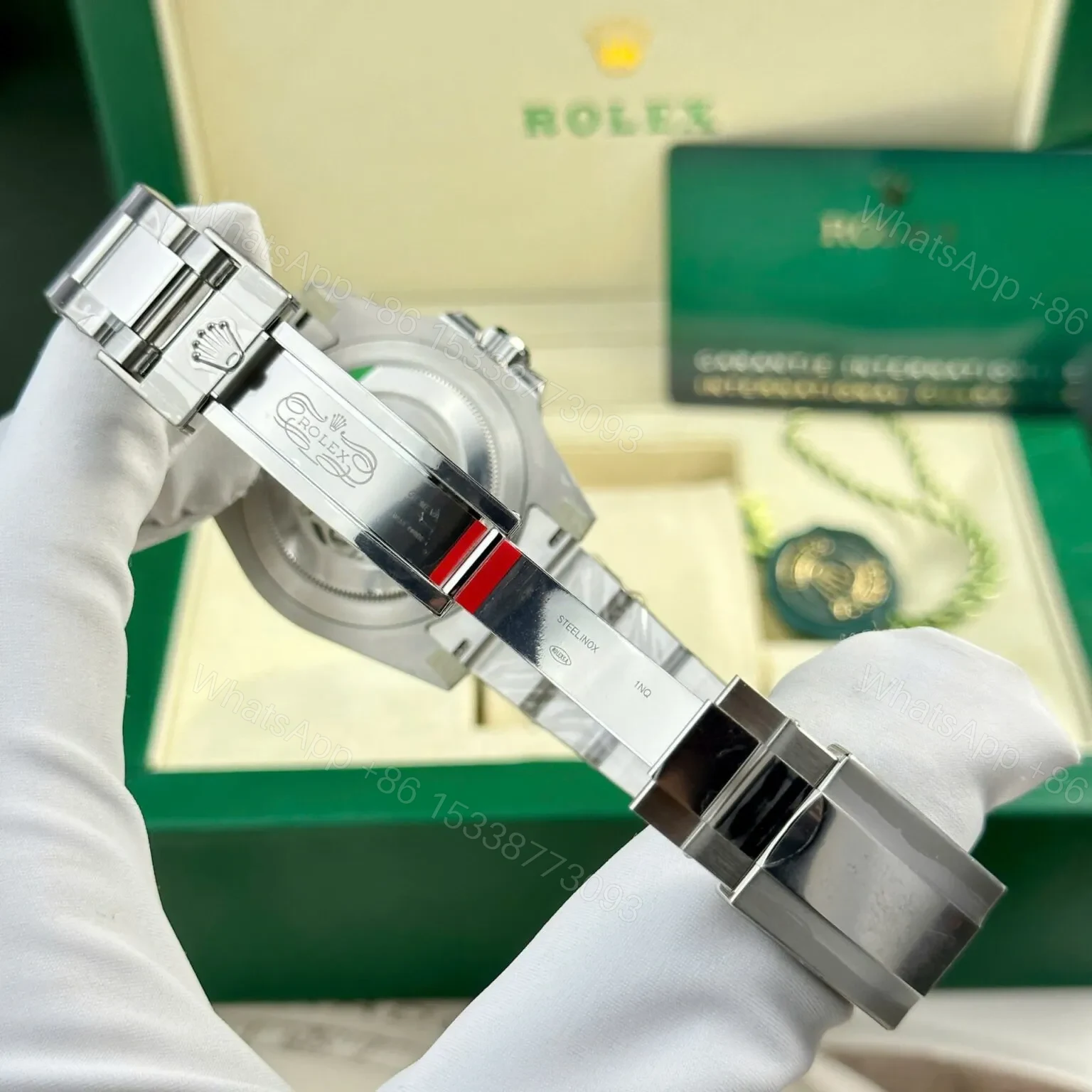 View 11 of Replica Rolex GMT-Master II Black Dial 116719