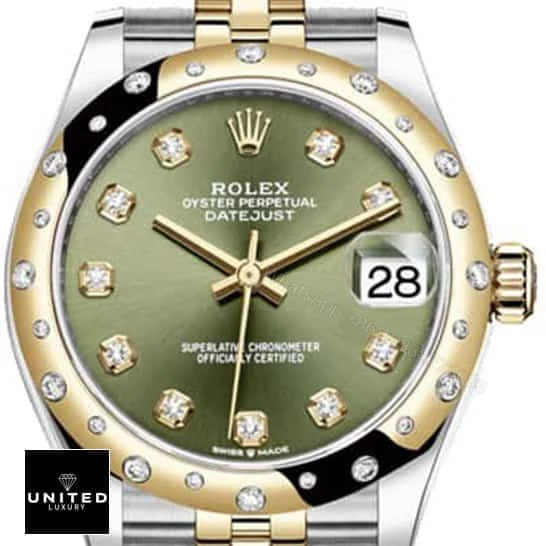 View 3 of Datejust Olive Green Replica
