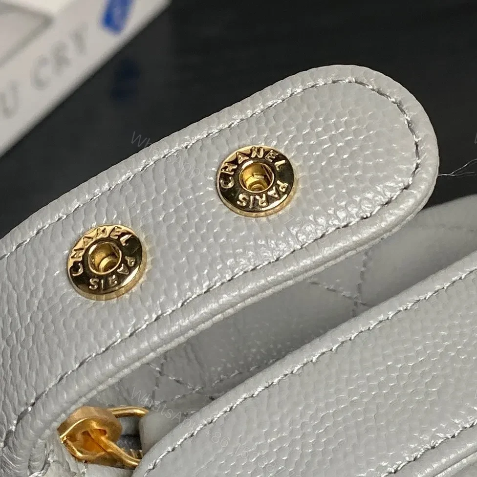 View 5 of Quilted Mini Bag: Subtle Gold-Glow, All-Day Versatility