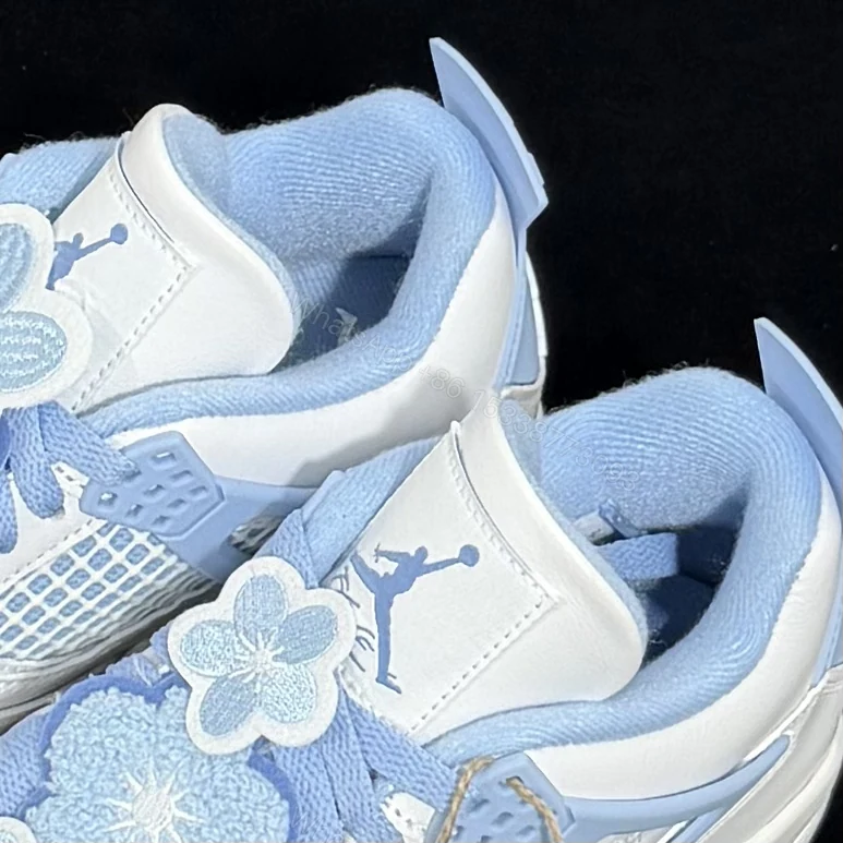 View 4 of Air Jordan 4 Retro Aluminum Replica
