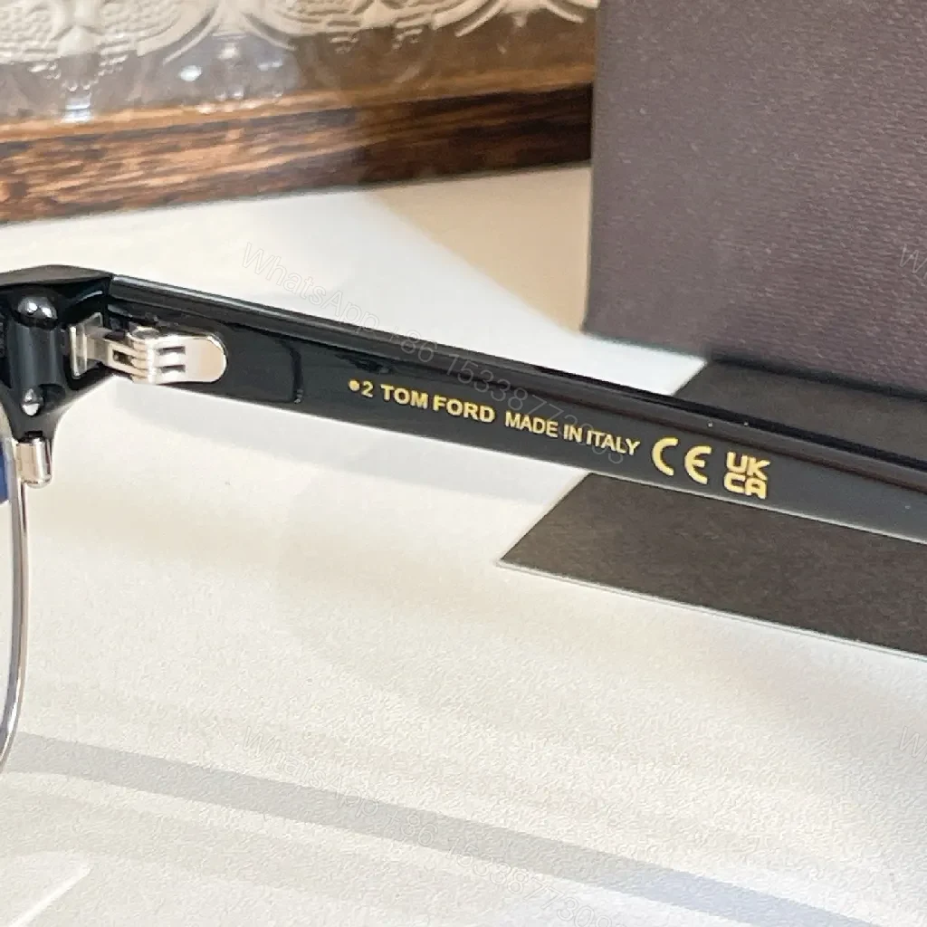 View 3 of Gunmetal Tom Ford Eyewear: Modern Precision, Timeless Proportions