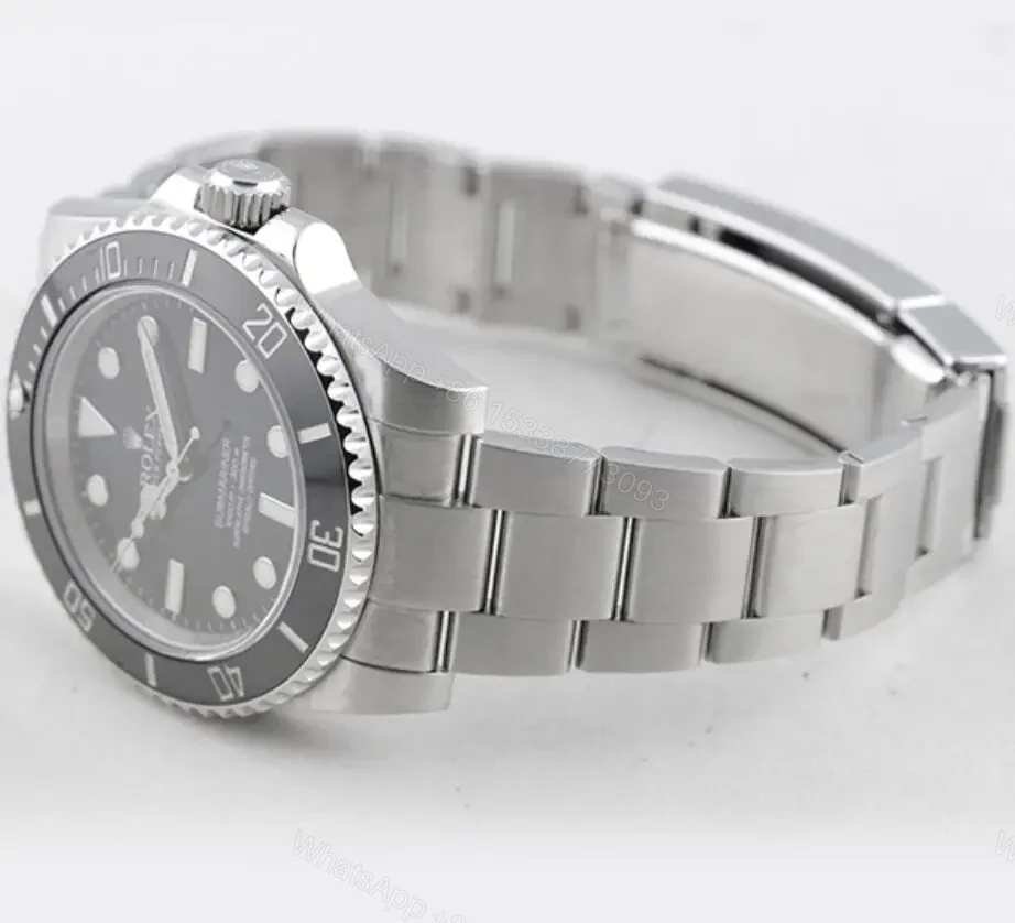 View 11 of Replica Rolex Submariner Silver/Black No Date