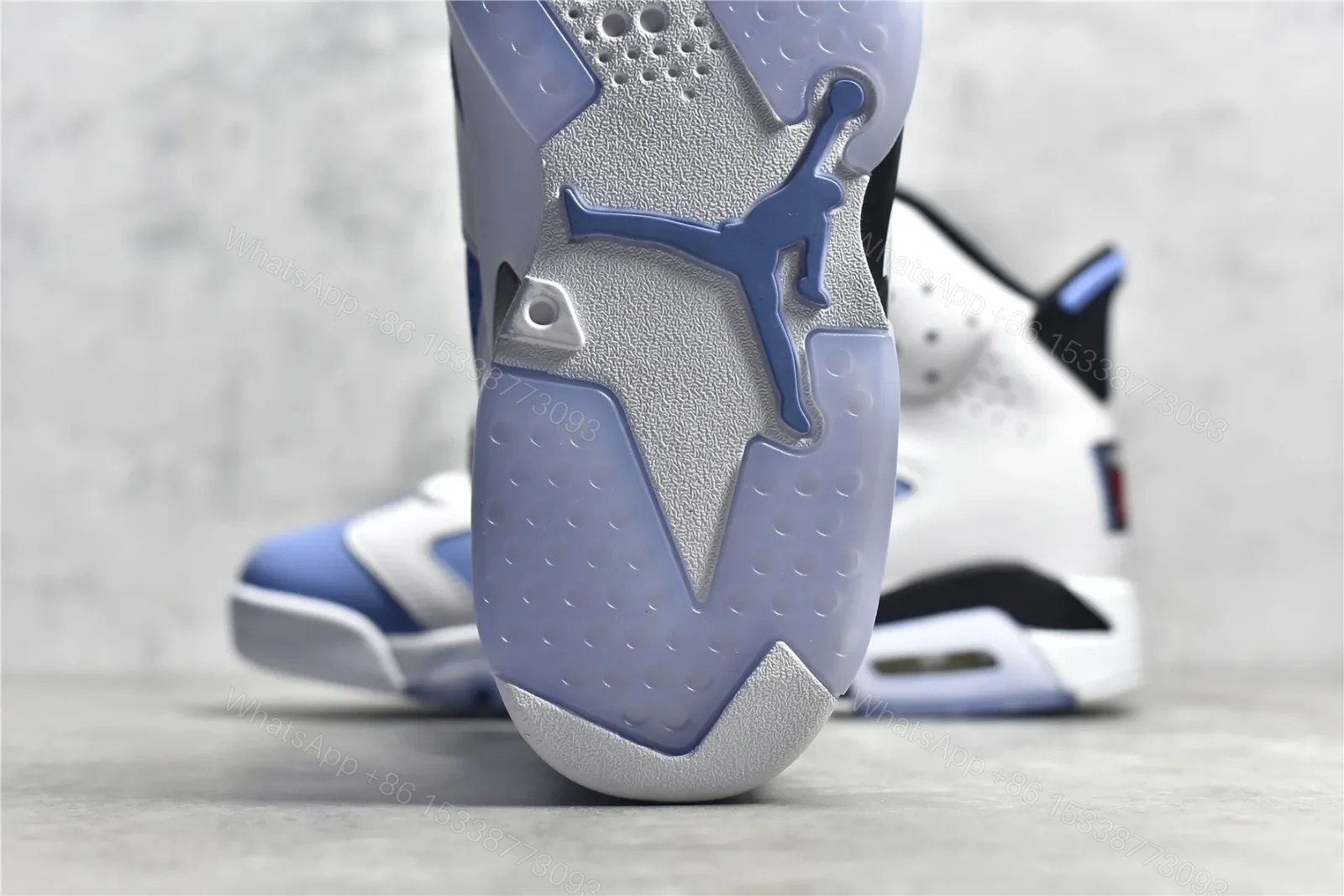 View 8 of Air Jordan 6 Retro “university blue” Reps