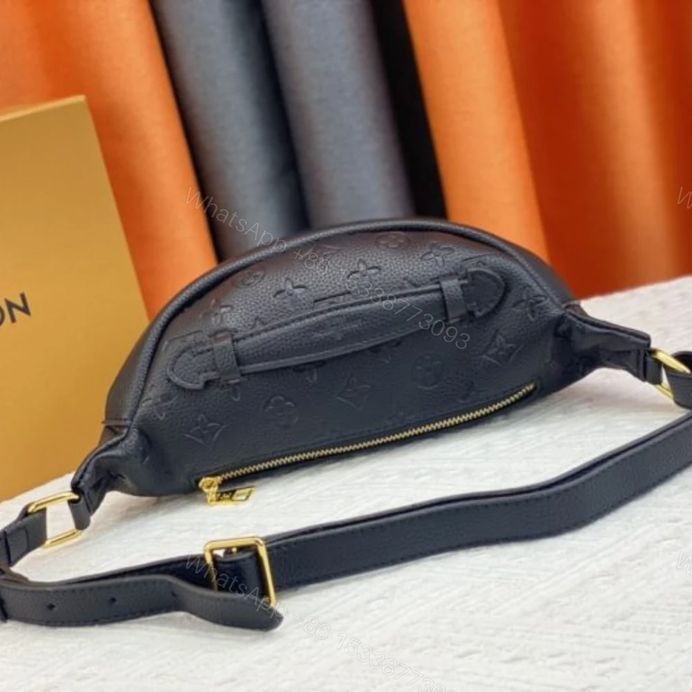 View 8 of Louis Vuitton Monogram Bumbag Empreinte Black 37Cm M44812