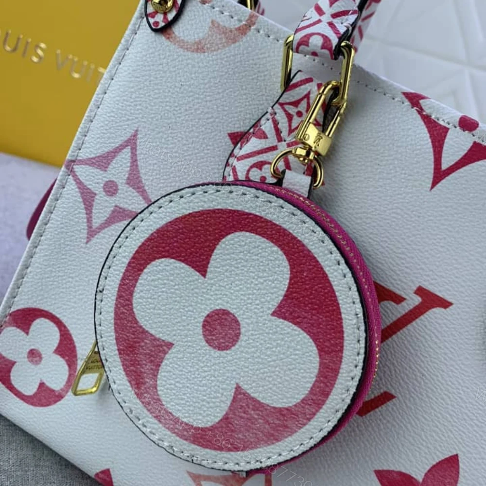 View 6 of Louis Vuitton Onthego PM Bag Pink 25Cm M22976