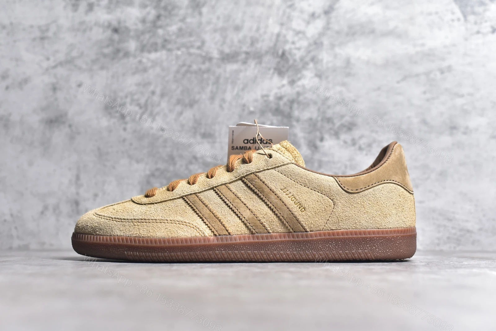 Adidas Samba OG JJJJound Tobacco — view 1