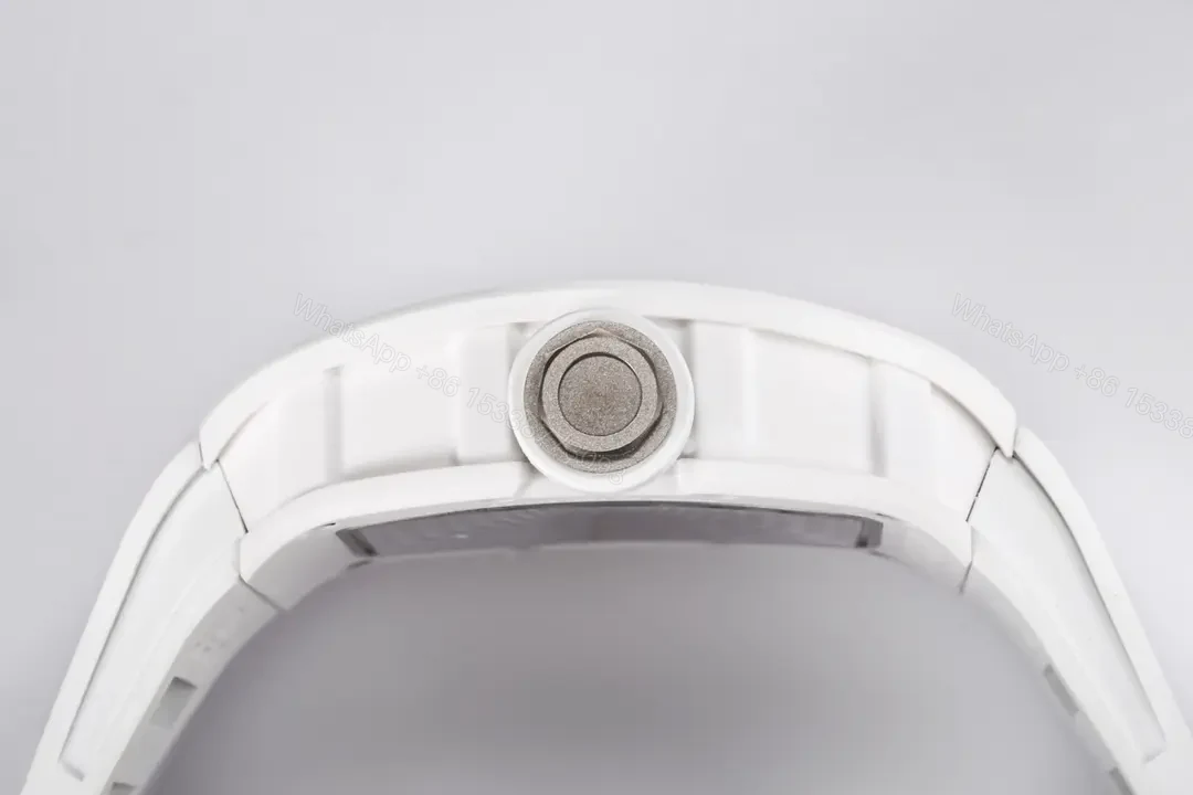 View 4 of JB Factory BBR Richard Mille RM055 White Ceramic Watch
