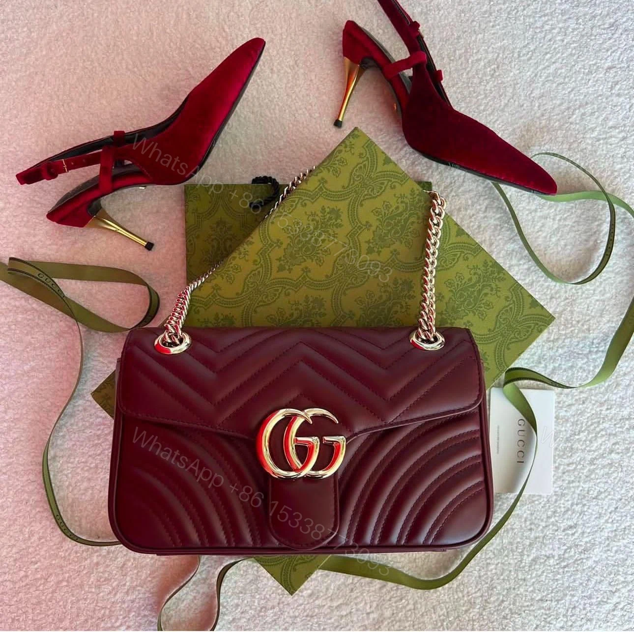 View 3 of FIRST COPY GUCCI MARMONT HIGH QUALITY BAG