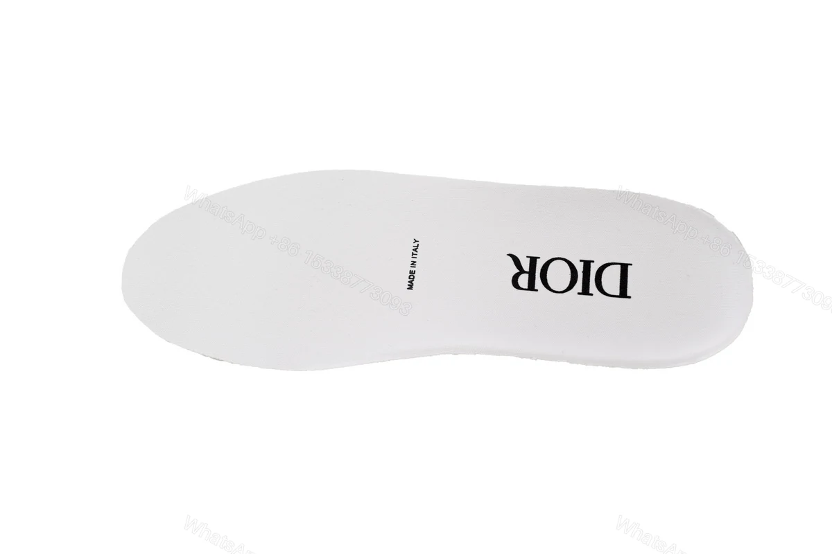 View 4 of Dior B23 Oblique Hight Top Sneakers White