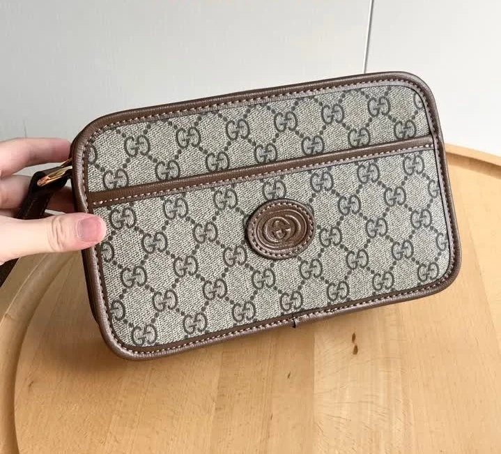 View 5 of Gucci Dupe Mini Interlocking G Camera Bag 658572