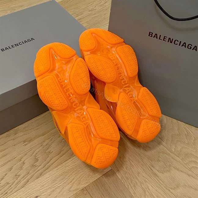 View 8 of BALENCIAGA MEN’S TRIPLE S SNEAKER CLEAR SOLE – BB189
