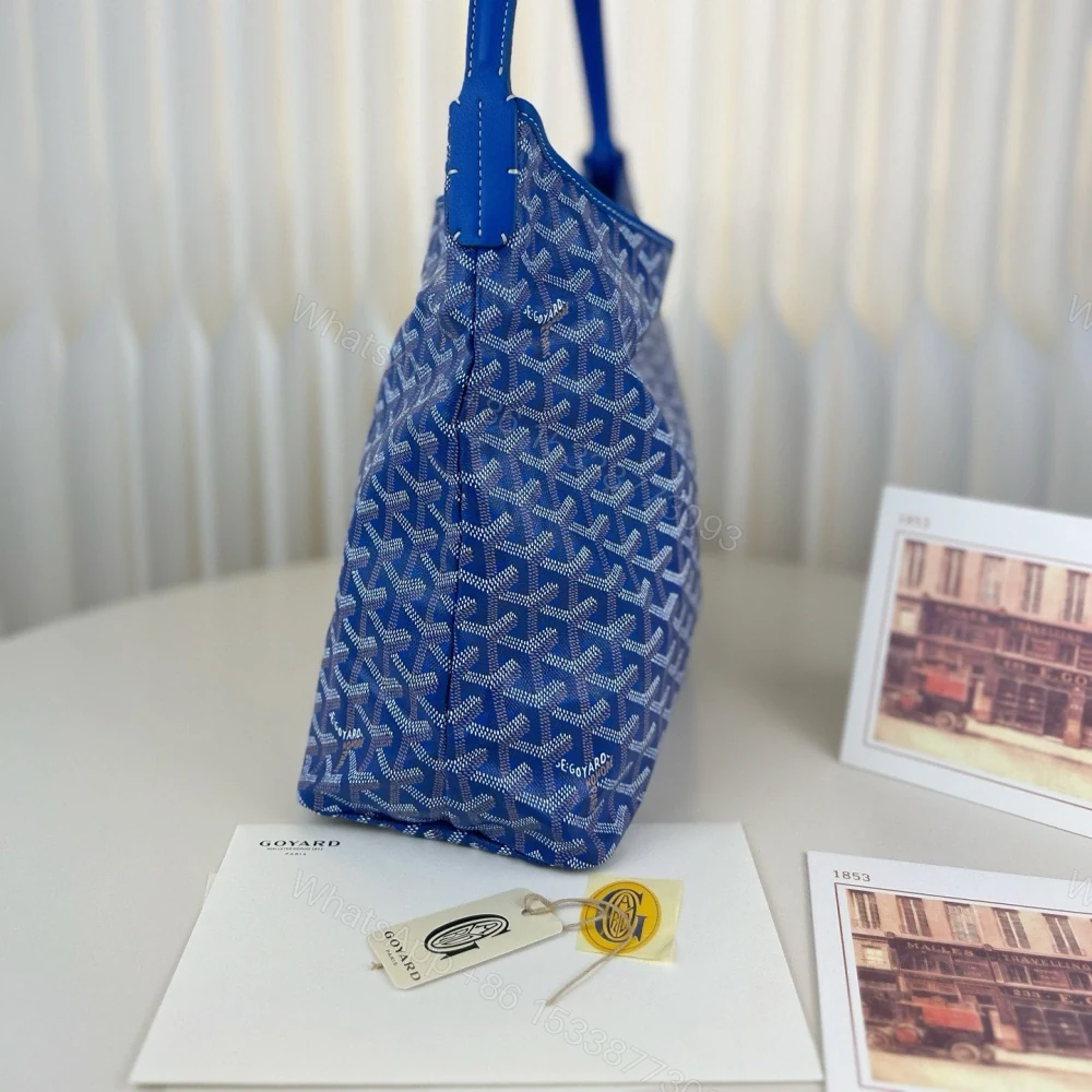 View 4 of 高仿Goyard*Hobo系列BOHEMEZ單肩子母手袋藍色免檢版