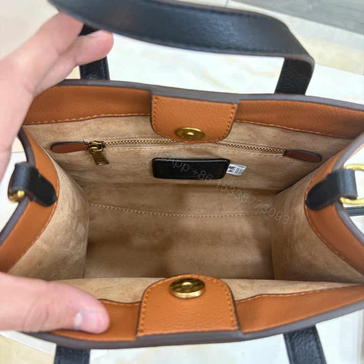 View 8 of First Copy Coach Leatherware Bag With Pouch Womens Handbag