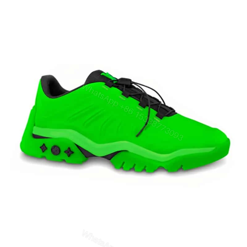 Louis Vuitton Millenium Sneakers In Green – LV271 — view 1