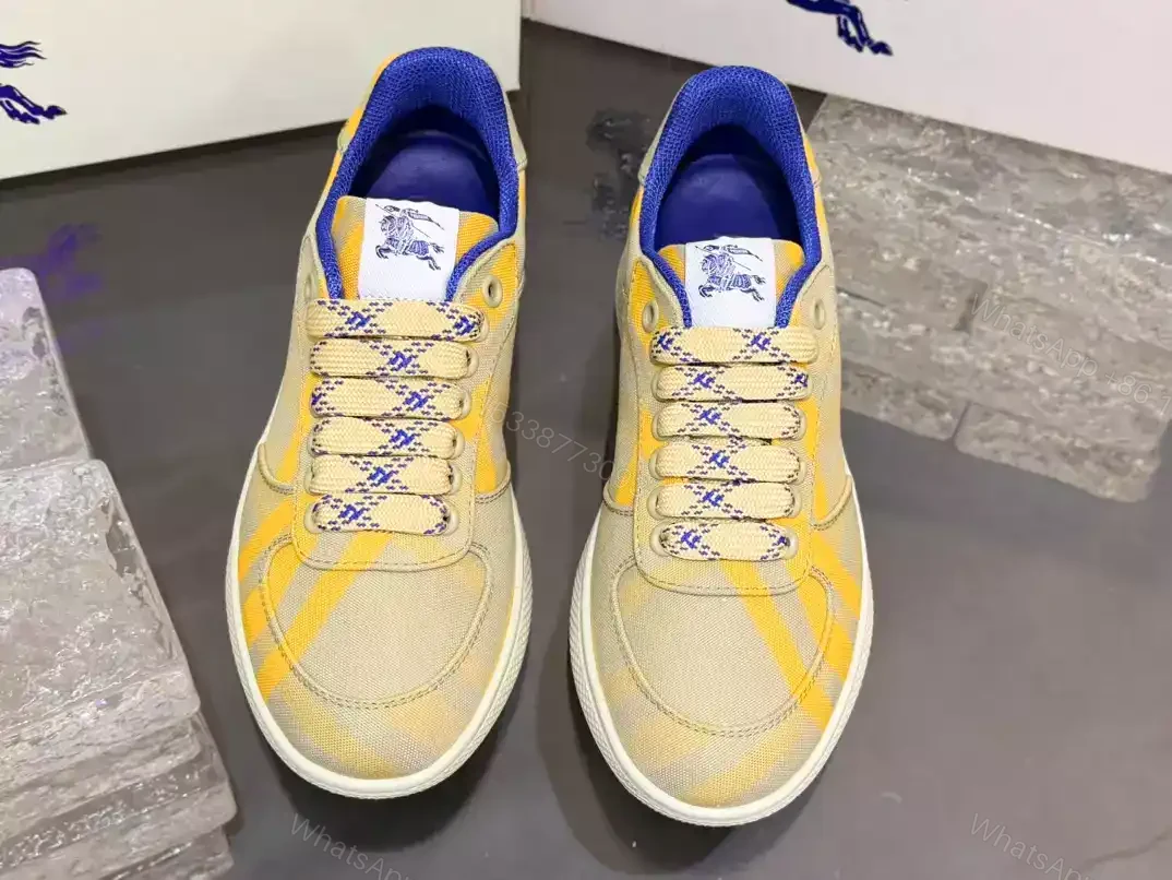 View 9 of BURBERRY TERRACE CHECK SNEAKERS – BBR104