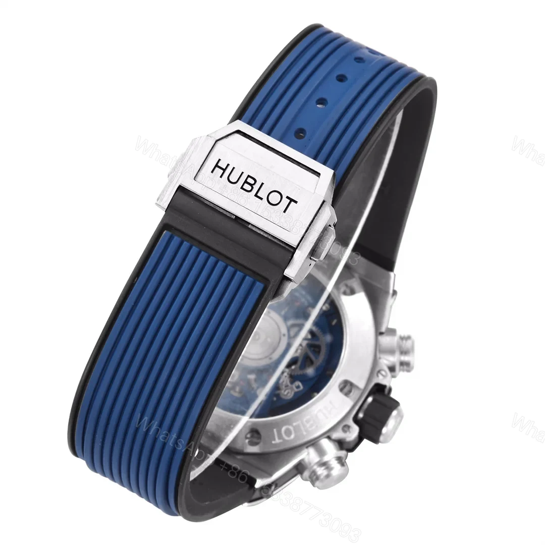 View 9 of Hublot HB3 Big Bang Red Replica 45MM Ceramic Case & Red Rubber Strap RG-HUBLOT-BB-RED-CER-RUB-45