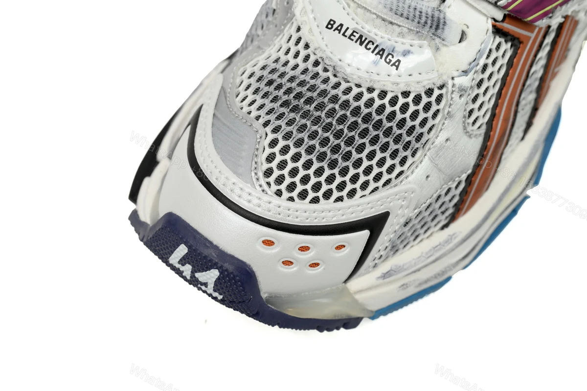 View 6 of Balenciaga Runner Silver Purple Reps