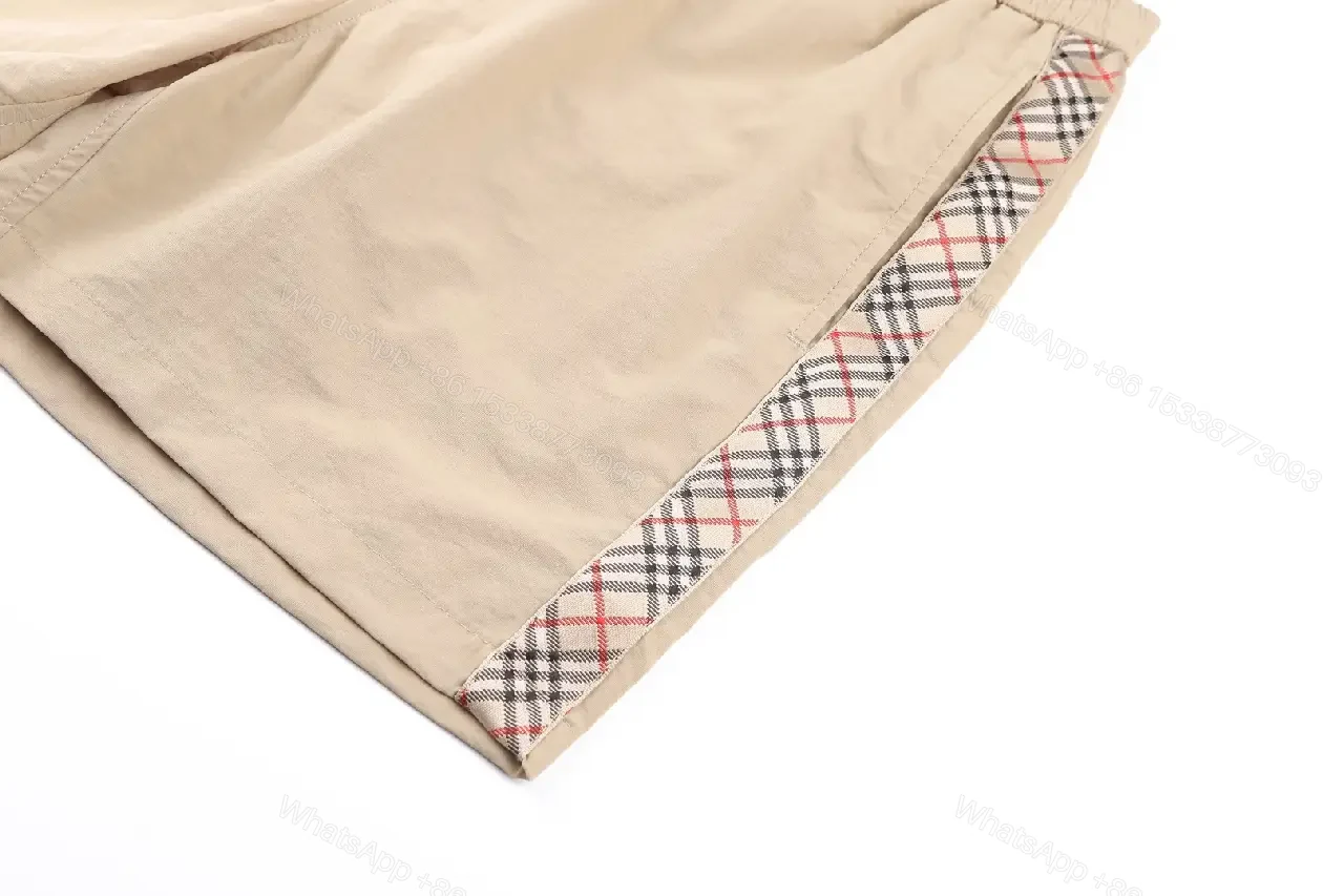 View 12 of Beige Shorts Canvas Casual Drawstring Shorts